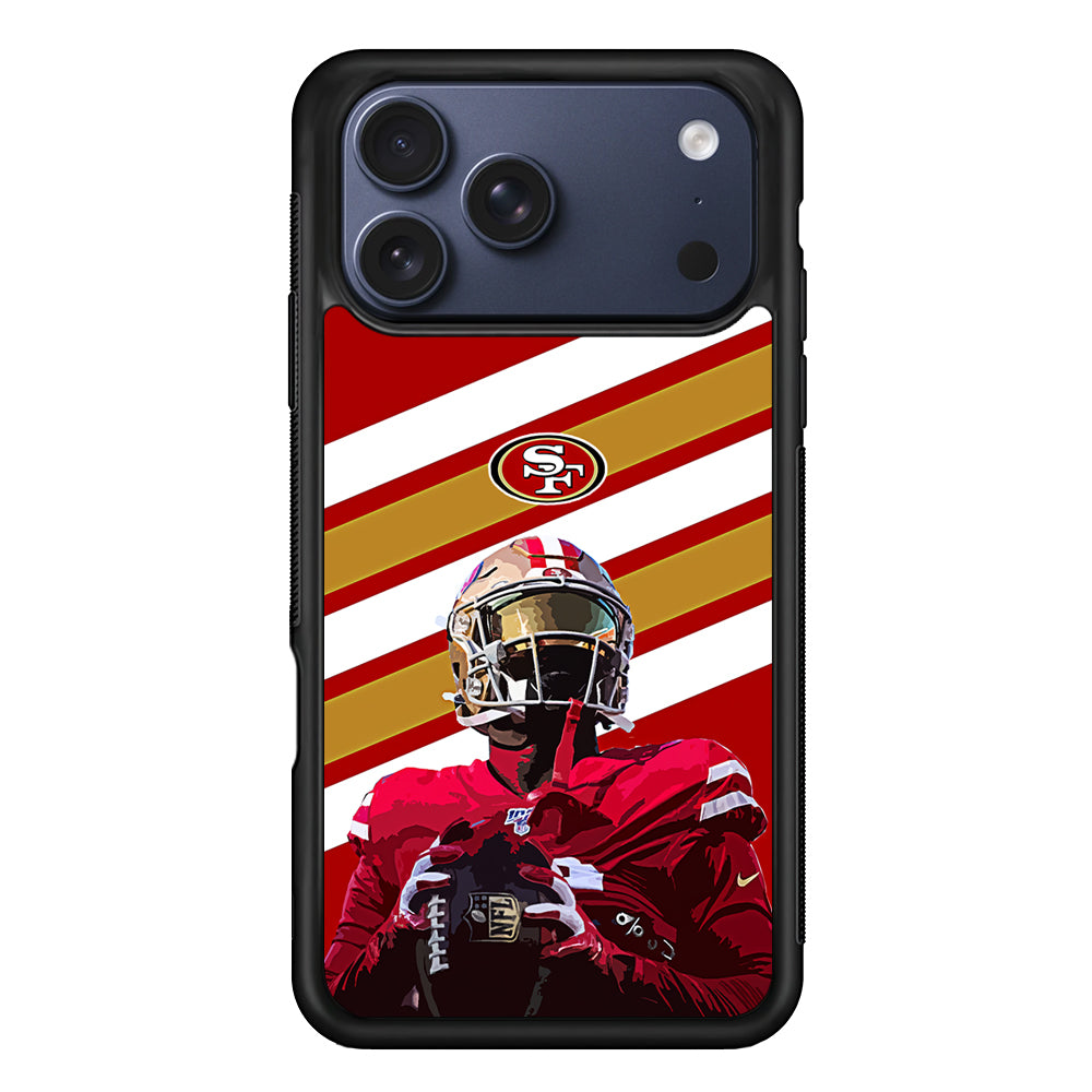 San Francisco 49ers Player iPhone 17 Pro Max Case | Slim Protective Cover for iPhone 17 Pro Max