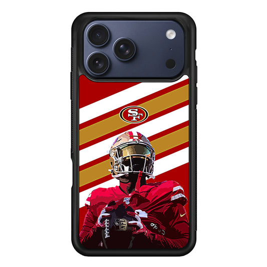 San Francisco 49ers Player iPhone 17 Pro Max Case | Slim Protective Cover for iPhone 17 Pro Max