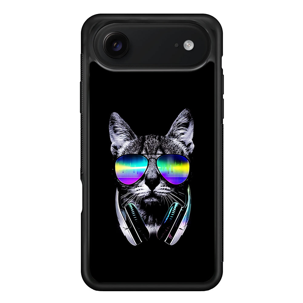 Music Lover Cat DJ iPhone 17 Air Case | Protective Case for iPhone 17 Air