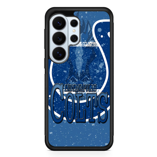 Indianapolis Colts Logo Samsung Galaxy S26 Ultra Case | Protective Phone Cover