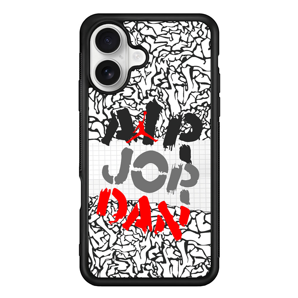 Air Jordan Drop The Paintbrush iPhone 16 Plus Case – Slim Fit Protective Phone Case