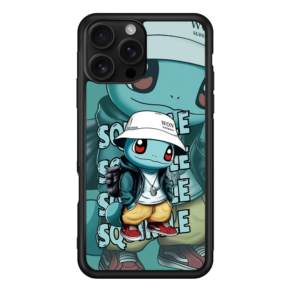 Pokemon Squirtle Cool Style iPhone 16 Pro Case | Durable Protective Case for iPhone 16 Pro