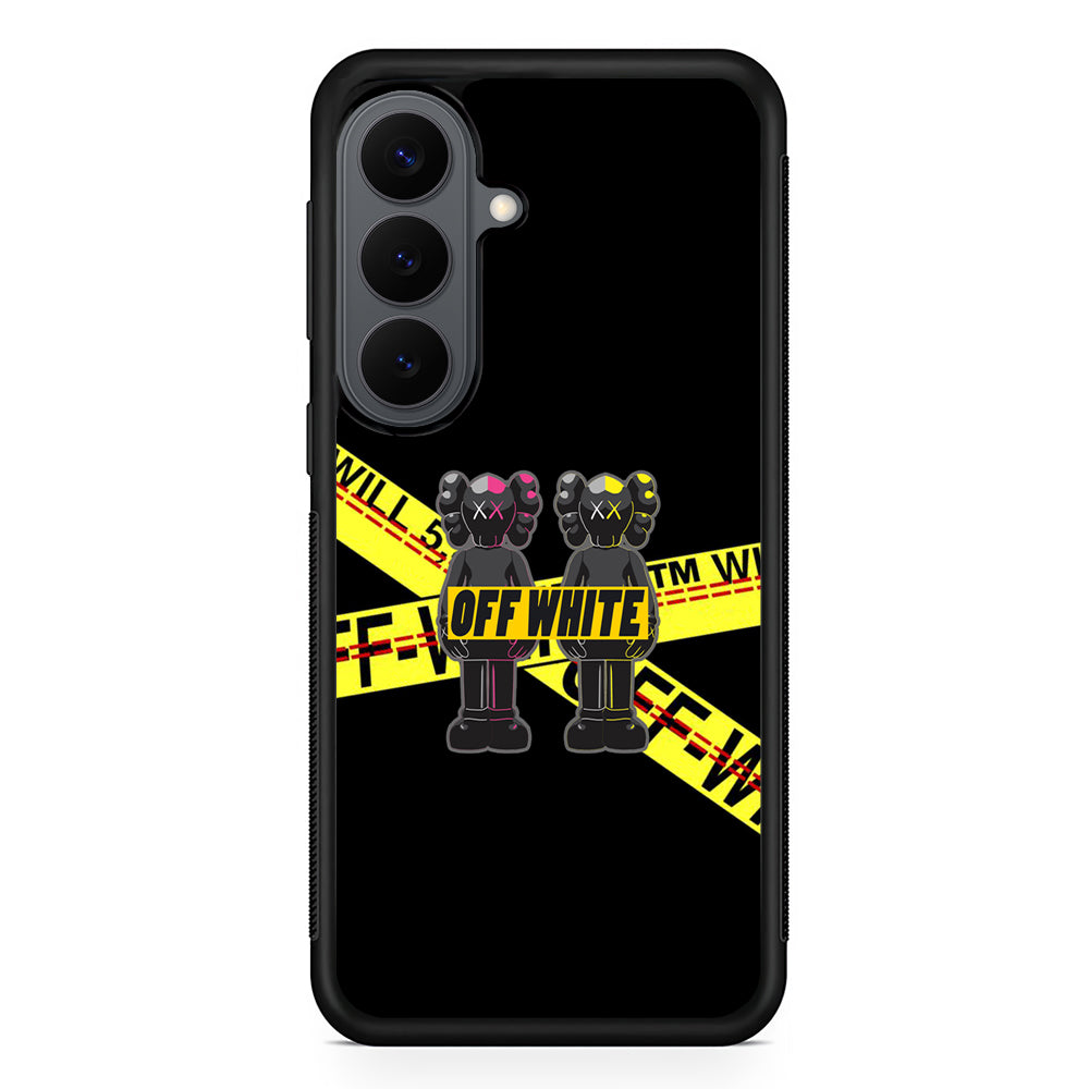 Kaws Twin Off White Samsung Galaxy S26 Plus Case | Slim Rubber Case for Samsung Galaxy S26 Plus