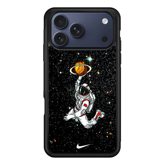 Nike Astronaut Slam Dunk iPhone 17 Pro Max Case | Durable Rubber Case for iPhone 17 Pro Max