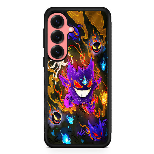 Pokemon Gengar Evolution Samsung Galaxy S25 Case | Protective Case for Samsung Galaxy S25