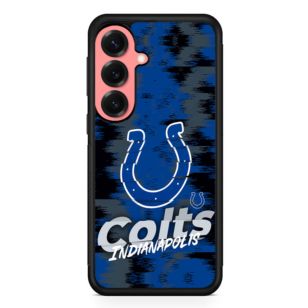 Indianapolis Colts Abstract Color Samsung Galaxy S25 Case | Protective Case for Samsung Galaxy S25