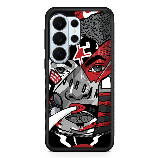 Air Jordan Warrior's Eyes Samsung Galaxy S26 Ultra Case | Protective Phone Cover