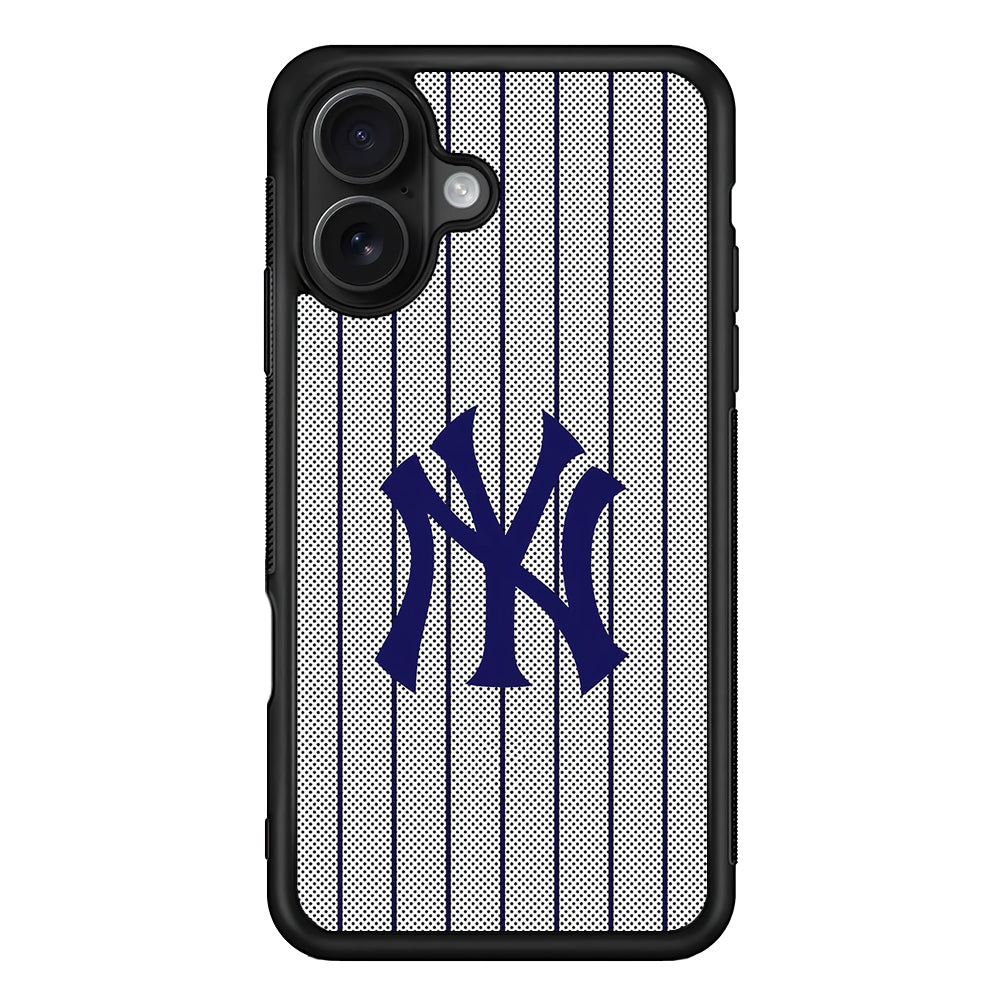 New York Yankees Logo iPhone 16 Case - Oxvistore