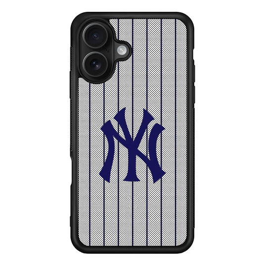 New York Yankees Logo iPhone 16 Case - Oxvistore