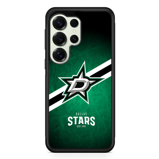 Dallas Stars Logo Samsung Galaxy S25 Ultra Case | Durable Rubber Case for Samsung Galaxy S25 Ultra
