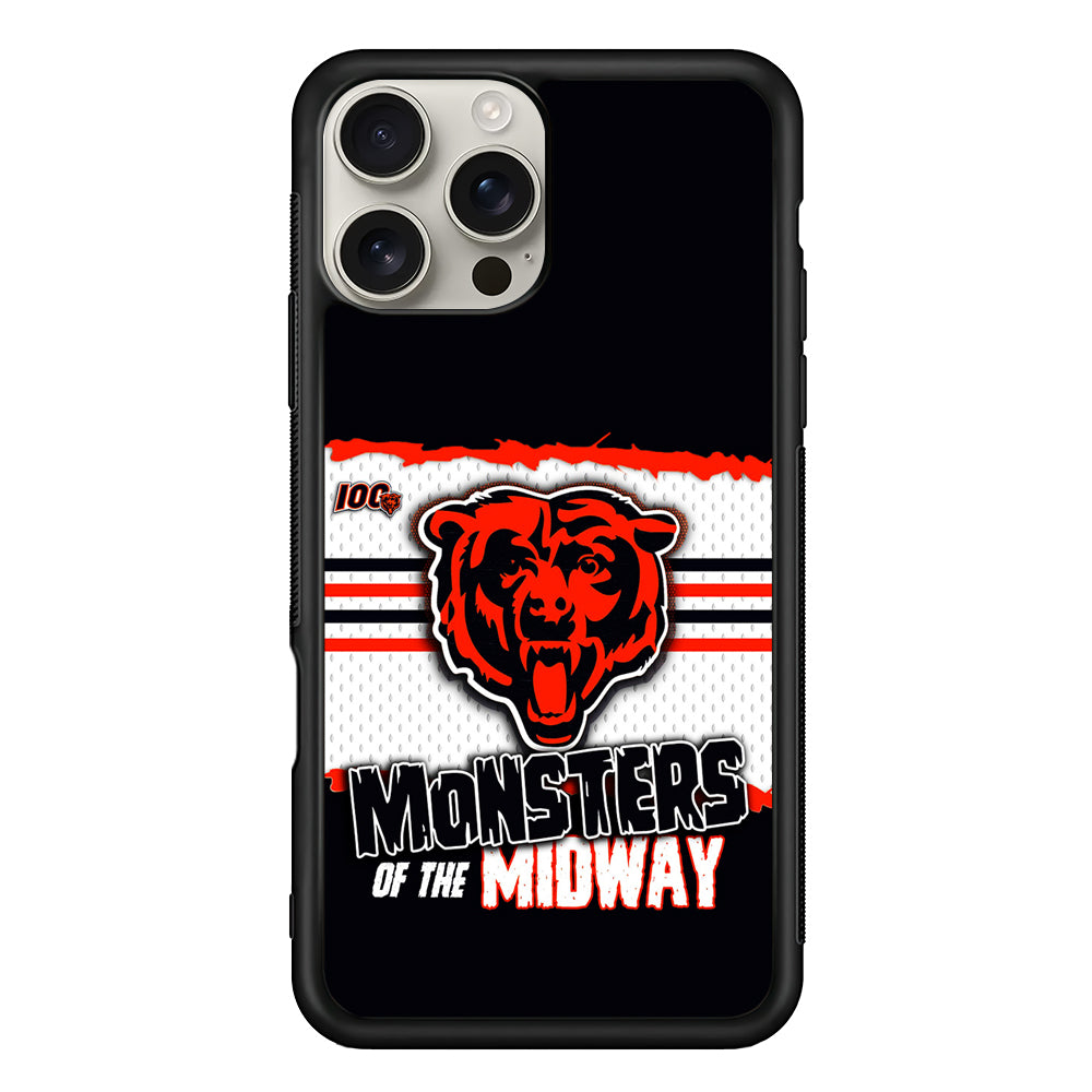 Chicago Bears Monsters Midway iPhone 16 Pro Max Case | Stylish Protective Case for iPhone 16 Pro Max