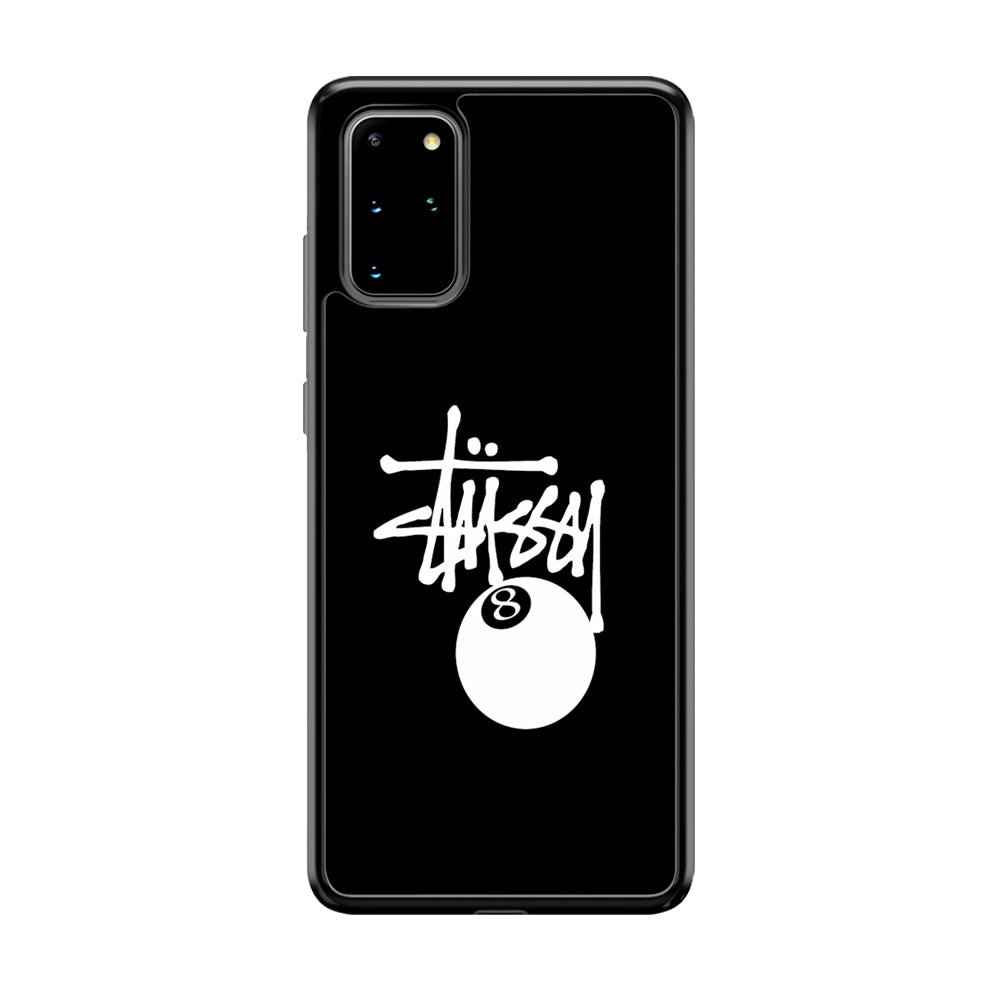 Stussy 8 Pool Ball Samsung Galaxy S20 Plus Case | Slim Rubber Case for Samsung Galaxy S20 Plus
