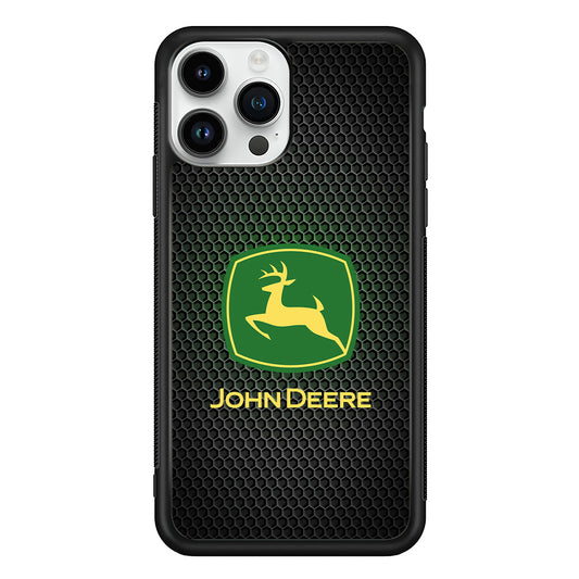 John Deere Fiber Illusion iPhone 13 Pro Case | Slim Rubber Case for iPhone 13 Pro