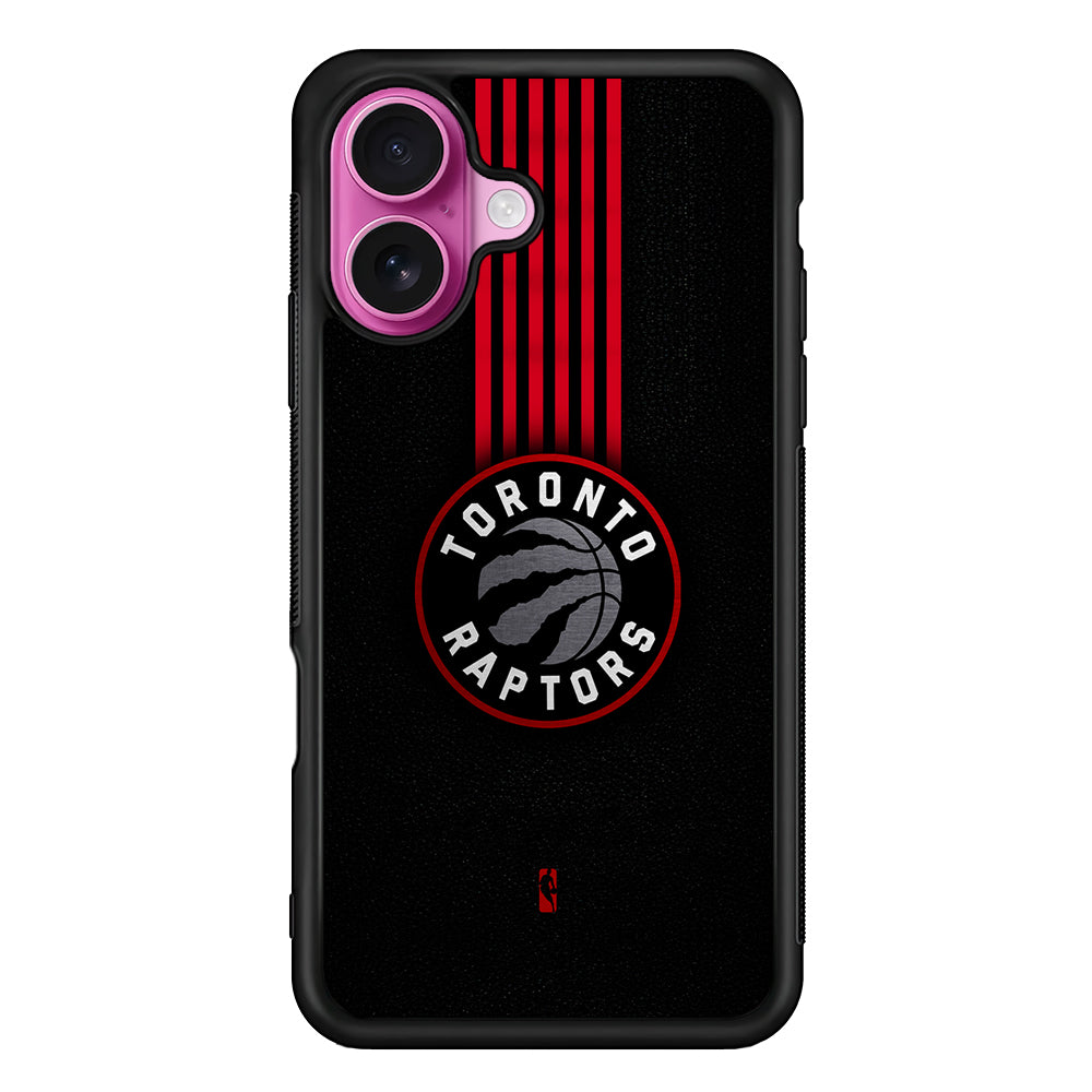 Toronto Raptors Team iPhone 17 Case | Slim Protective Rubber Phone Cover