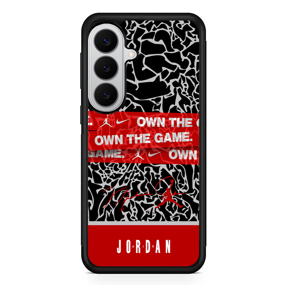 Air Jordan Element of The Game Samsung Galaxy S26 Case | Slim Samsung Galaxy S26 Rubber Case