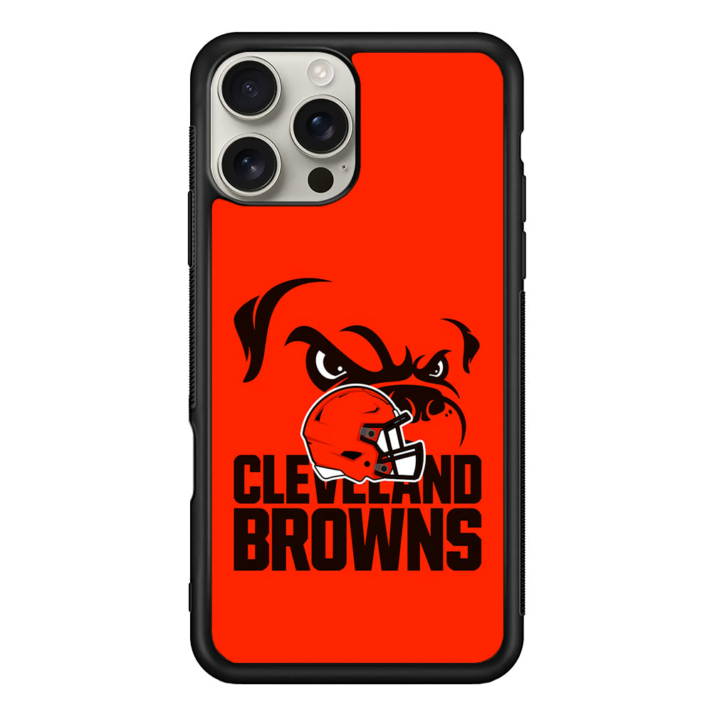 Cleveland Browns Helmet iPhone 16 Pro Max Case | Stylish Protective Case for iPhone 16 Pro Max