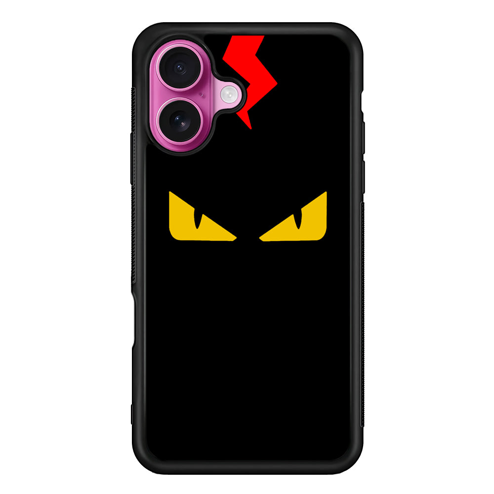 Fendi Monster Eyes iPhone 17 Case | Slim Rubber Case for iPhone 17