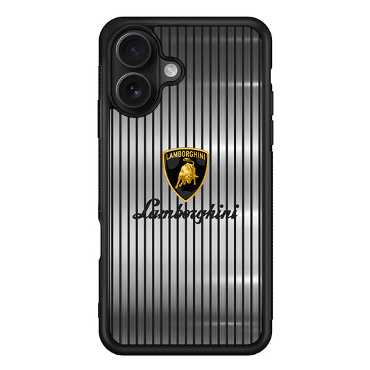 Lamborghini Luxury Curtains iPhone 16 Case - Oxvistore