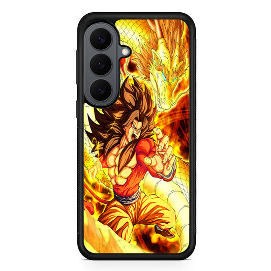Super Saiyan 4 Goku Dragon Samsung Galaxy S26 Plus Case | Slim Rubber Case for Samsung Galaxy S26 Plus