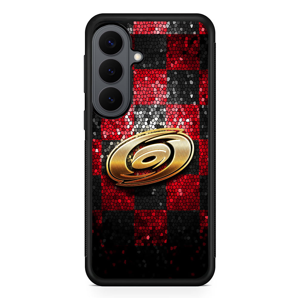 Carolina Hurricanes Glitter Samsung Galaxy S26 Plus Case | Slim Rubber Case for Samsung Galaxy S26 Plus
