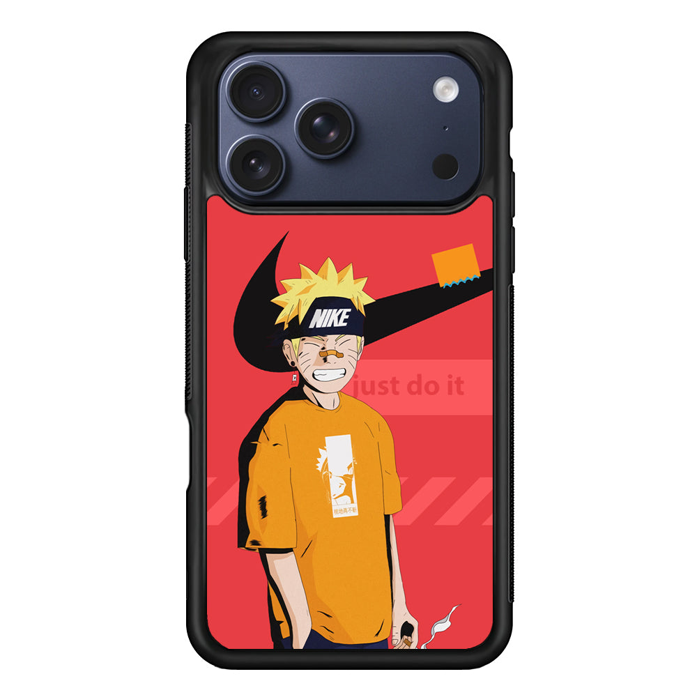 Nike Cover with Naruto iPhone 17 Pro Max Case | Durable Rubber Case for iPhone 17 Pro Max