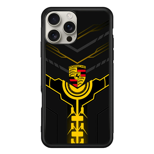 Porsche Lightning Vibes iPhone 16 Pro Max Case | Durable Everyday Protective Cover
