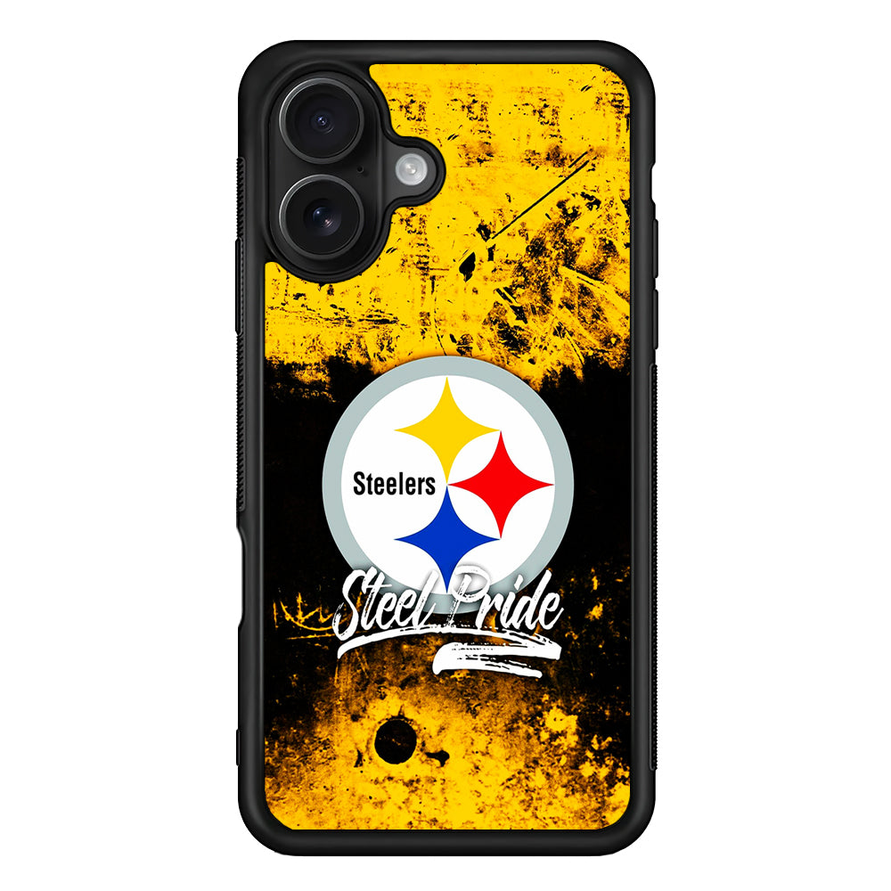 Pittsburgh Steelers Steel Pride iPhone 16 Case - Oxvistore
