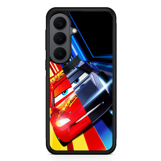Lightning Mcqueen Car Poster Samsung Galaxy S26 Plus Case | Slim Rubber Case for Samsung Galaxy S26 Plus