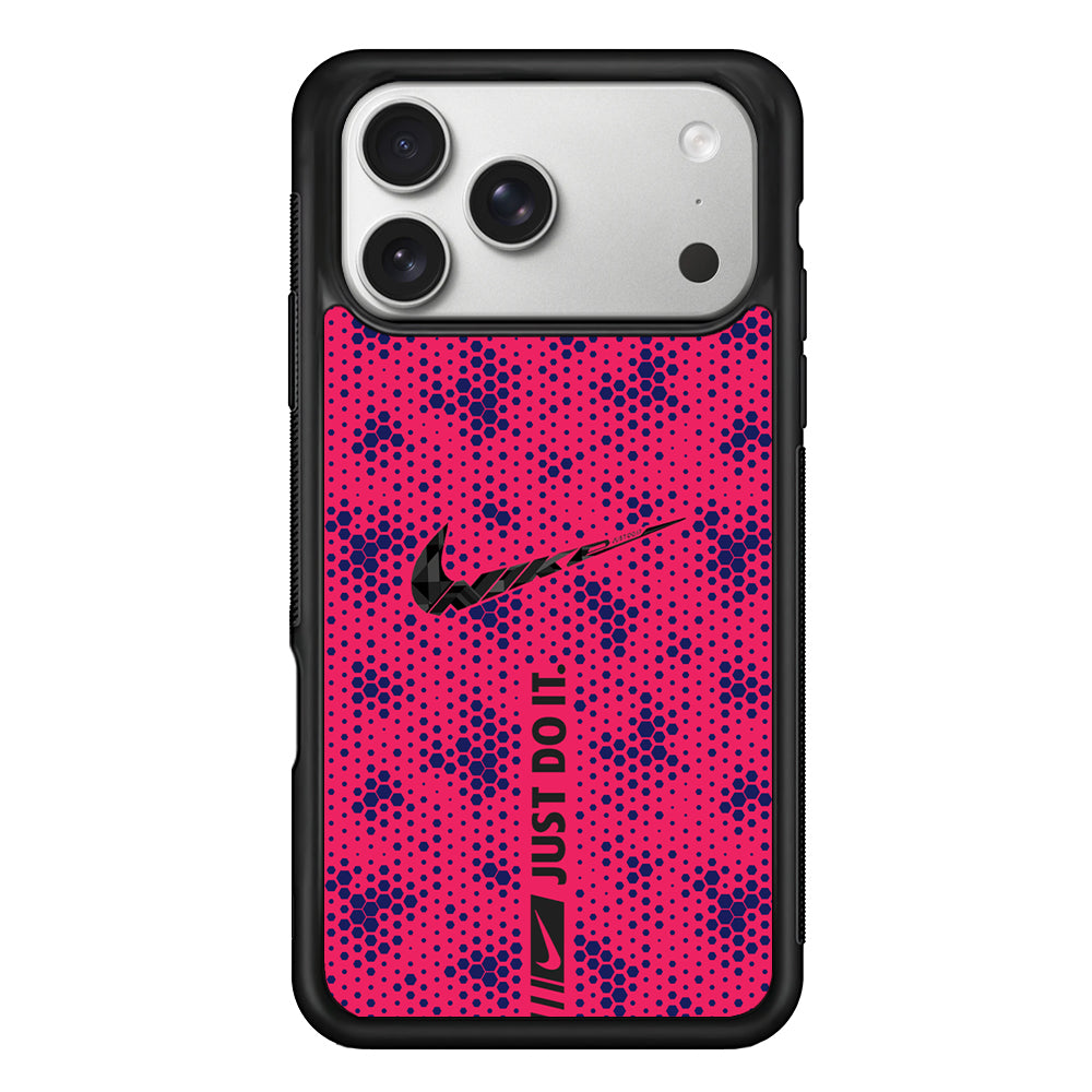 Nike Blue Honeycomb iPhone 17 Pro Case | Slim Protective Case for iPhone 17 Pro