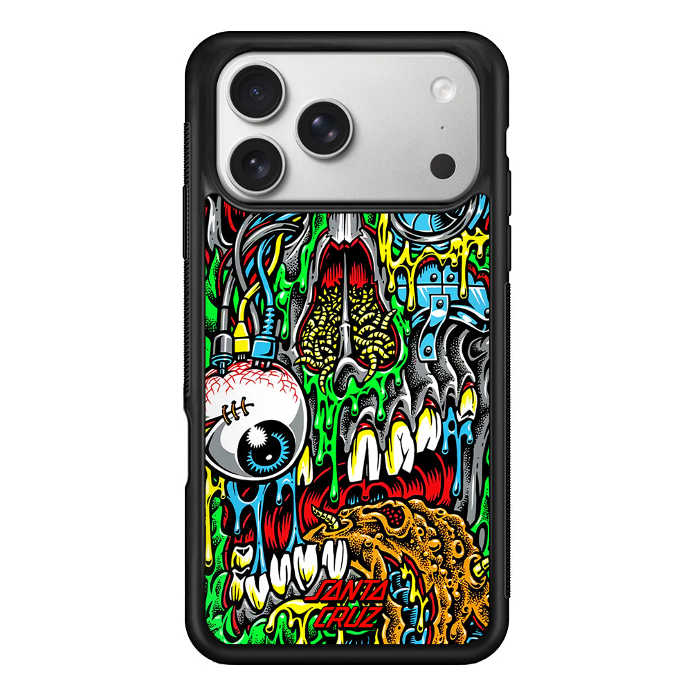 Santa Cruz Cyber Zombie iPhone 17 Pro Case | Slim Rubber Case for iPhone 17 Pro