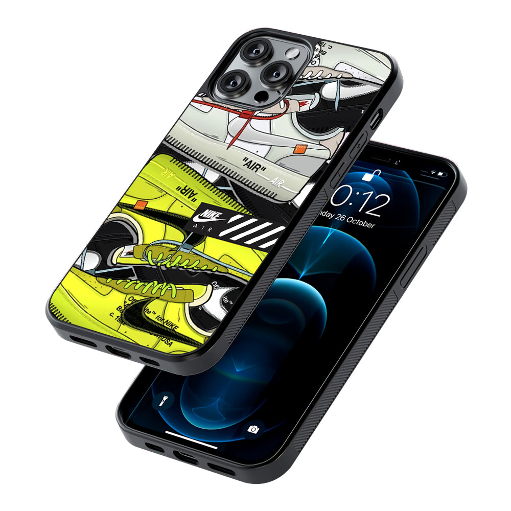 Nike Air Shoelaces 2D Rubber Phone Case | Slim Protective Phone Case