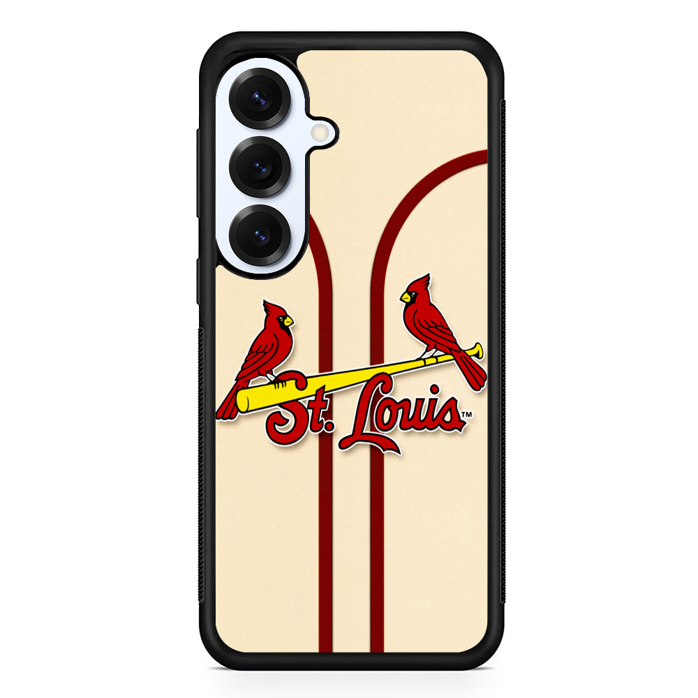 St. Louis Cardinals Jersey Samsung Galaxy S25 Plus Case | Slim Rubber Cover for Samsung Galaxy S25 Plus