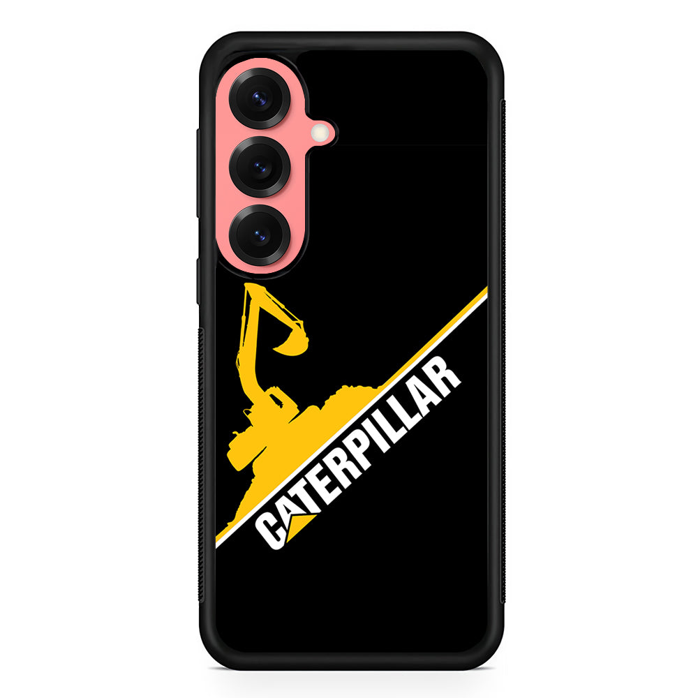 Caterpillar Built to Conquer Samsung Galaxy S25 Case | Slim Rubber Case for Samsung Galaxy S25