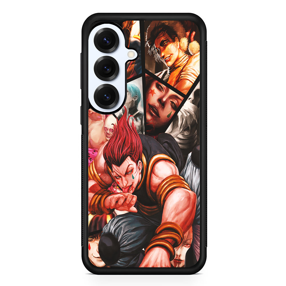 Hisoka Hunter x Hunter Psychopath Clown Samsung Galaxy S25 Plus Case | Slim Rubber Cover for Samsung Galaxy S25 Plus