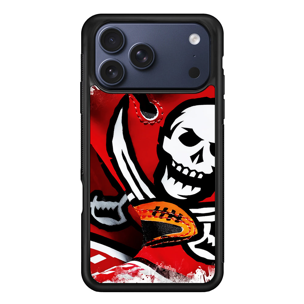 Tampa Bay Buccaneers Gloves iPhone 17 Pro Max Case | Slim Protective Cover for iPhone 17 Pro Max