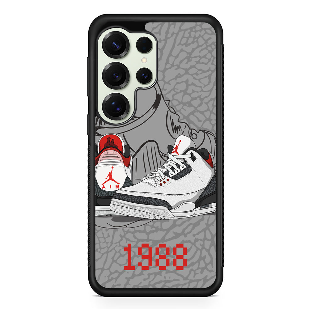Air Jordan From The Past Samsung Galaxy S25 Ultra Case | Durable Rubber Case for Samsung Galaxy S25 Ultra