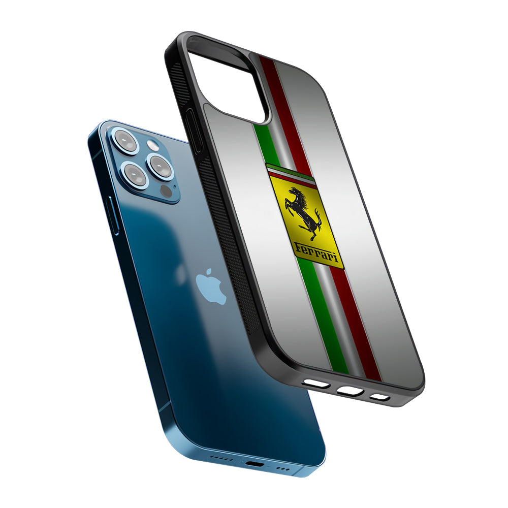Ferrari Italiano Touch 2D Rubber Phone Case | Slim Protective Phone Case