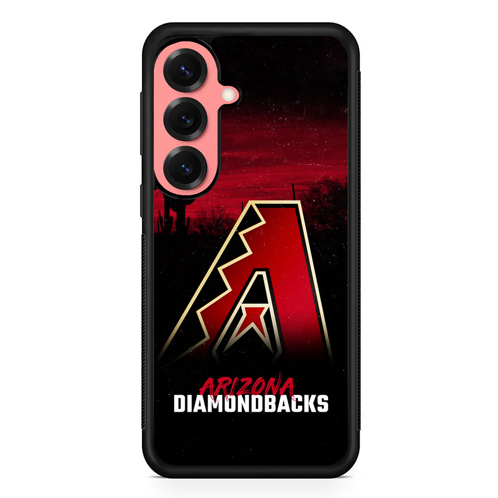 Arizona Diamondbacks Logo Samsung Galaxy S25 Case | Protective Case for Samsung Galaxy S25