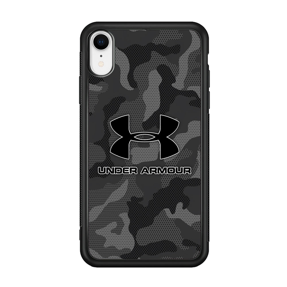 Under Armour Black Camo iPhone XR Case | Slim Rubber Case for iPhone XR