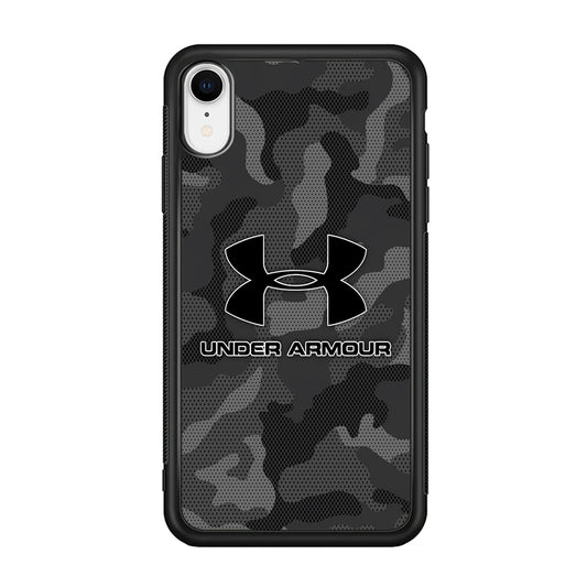 Under Armour Black Camo iPhone XR Case | Slim Rubber Case for iPhone XR