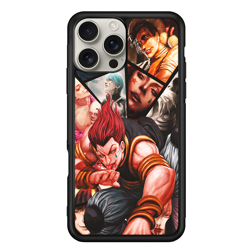 Hisoka Hunter x Hunter Psychopath Clown iPhone 16 Pro Max Case | Stylish Protective Case for iPhone 16 Pro Max