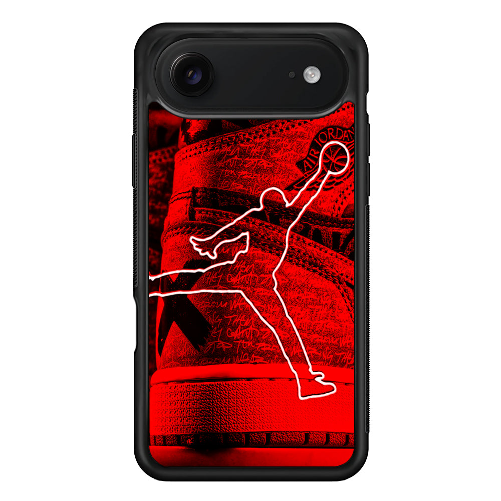 Air Jordan Red Shoes iPhone 17 Air Case | Protective Case for iPhone 17 Air