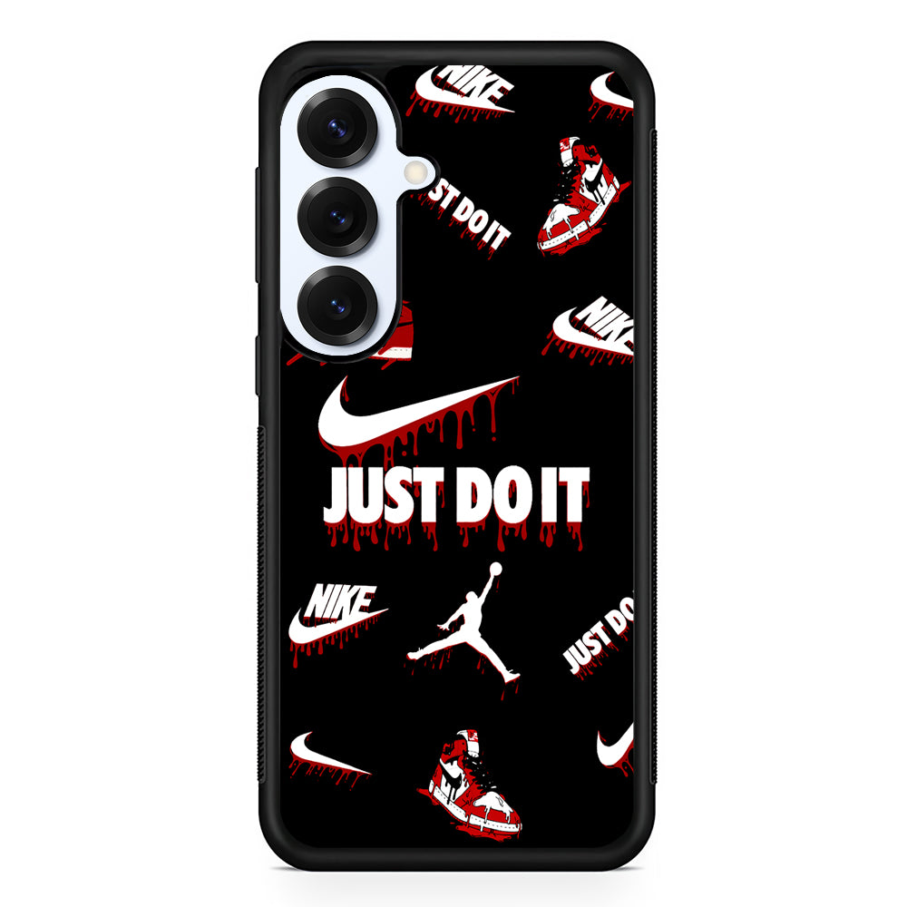Nike X Air Jordan Black Samsung Galaxy S25 Plus Case | Durable Samsung Galaxy S25 Plus Phone Case