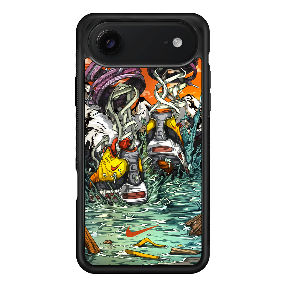 Nike Form of Art Noise iPhone 17 Air Case | Protective Case for iPhone 17 Air