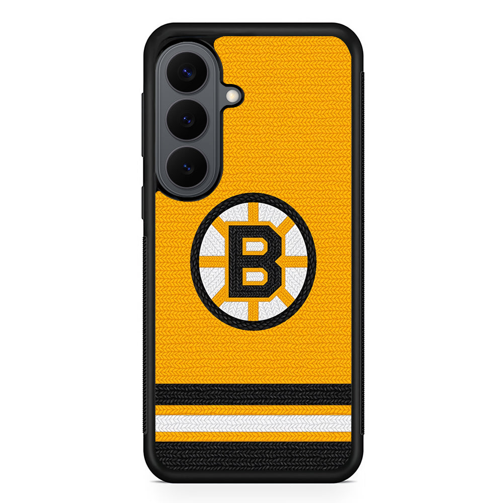 Boston Bruins Logo Samsung Galaxy S26 Plus Case | Slim Rubber Case for Samsung Galaxy S26 Plus