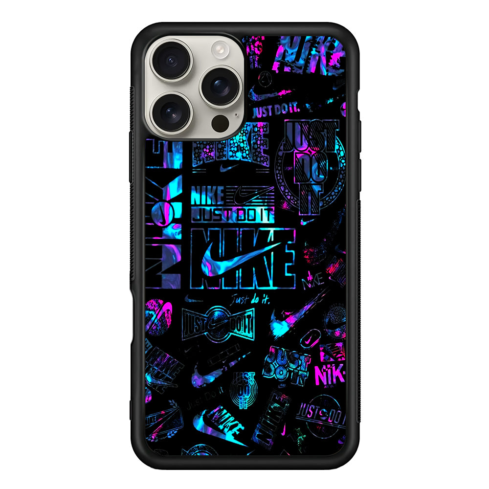 Artistic Nike Logo iPhone 16 Pro Max Case | Durable Everyday Protective Cover