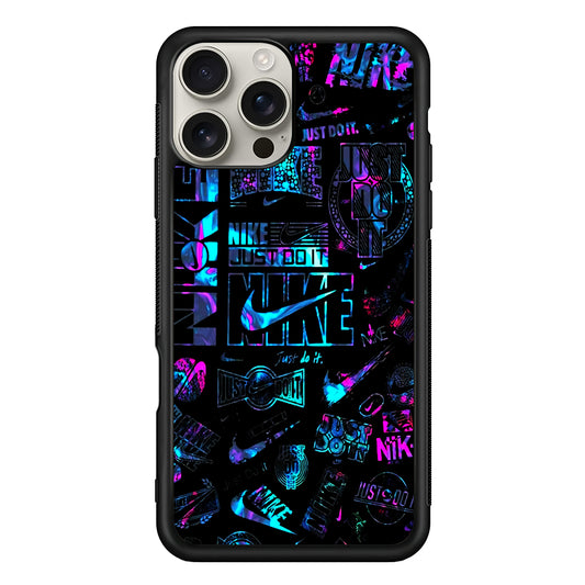Artistic Nike Logo iPhone 16 Pro Max Case | Durable Everyday Protective Cover