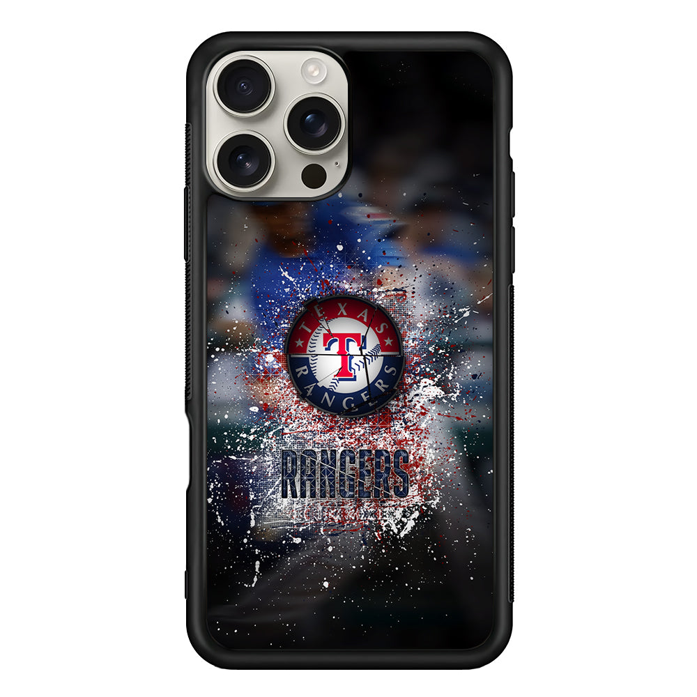 Texas Rangers Logo iPhone 16 Pro Max Case | Stylish Protective Case for iPhone 16 Pro Max