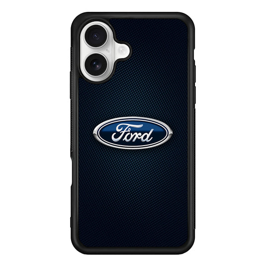 Ford Legend of Performance iPhone 16 Plus Case | Slim Rubber Case for iPhone 16 Plus