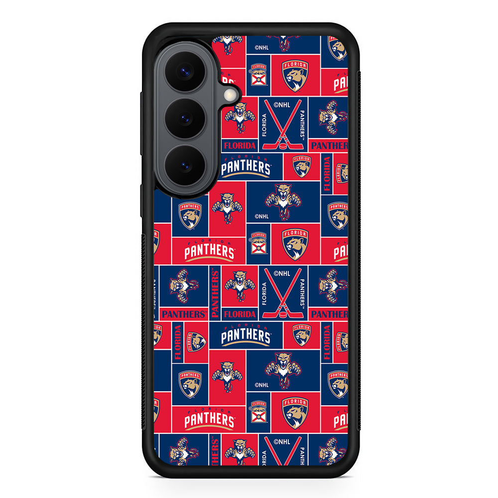 Florida Panthers Pattern Samsung Galaxy S26 Plus Case | Slim Rubber Case for Samsung Galaxy S26 Plus